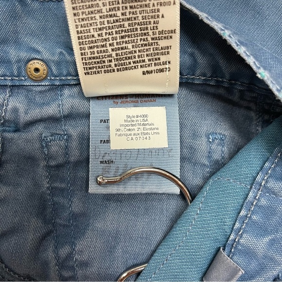 Citizens of Humanity Jeans Men’s Size 32x34 Periwinkle Blue‎ Straight Leg SID - Picture 15 of 15